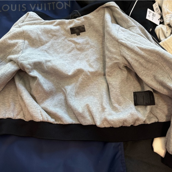 ARITZIA Mackage Cara Bomber Jacket small white black - Picture 10 of 10